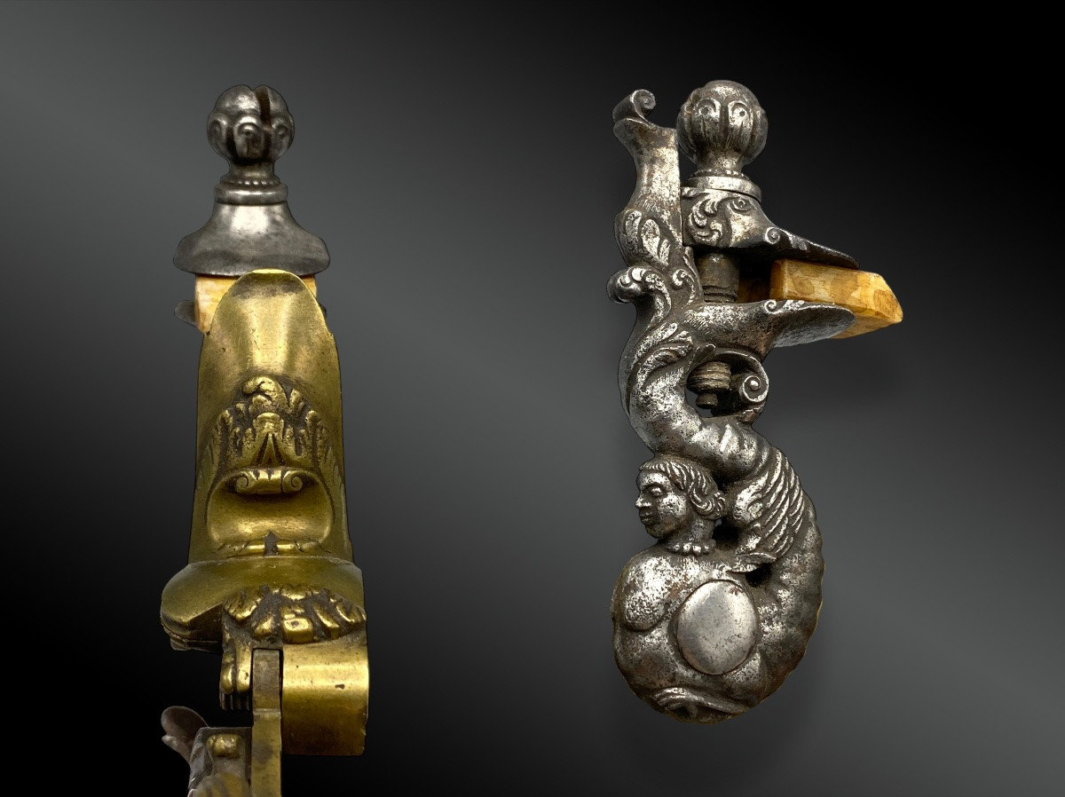 PLATINE de DEMONSTRATION, SILEX et ROUET  Europe, XVIII et XIXème siècle-photo-2