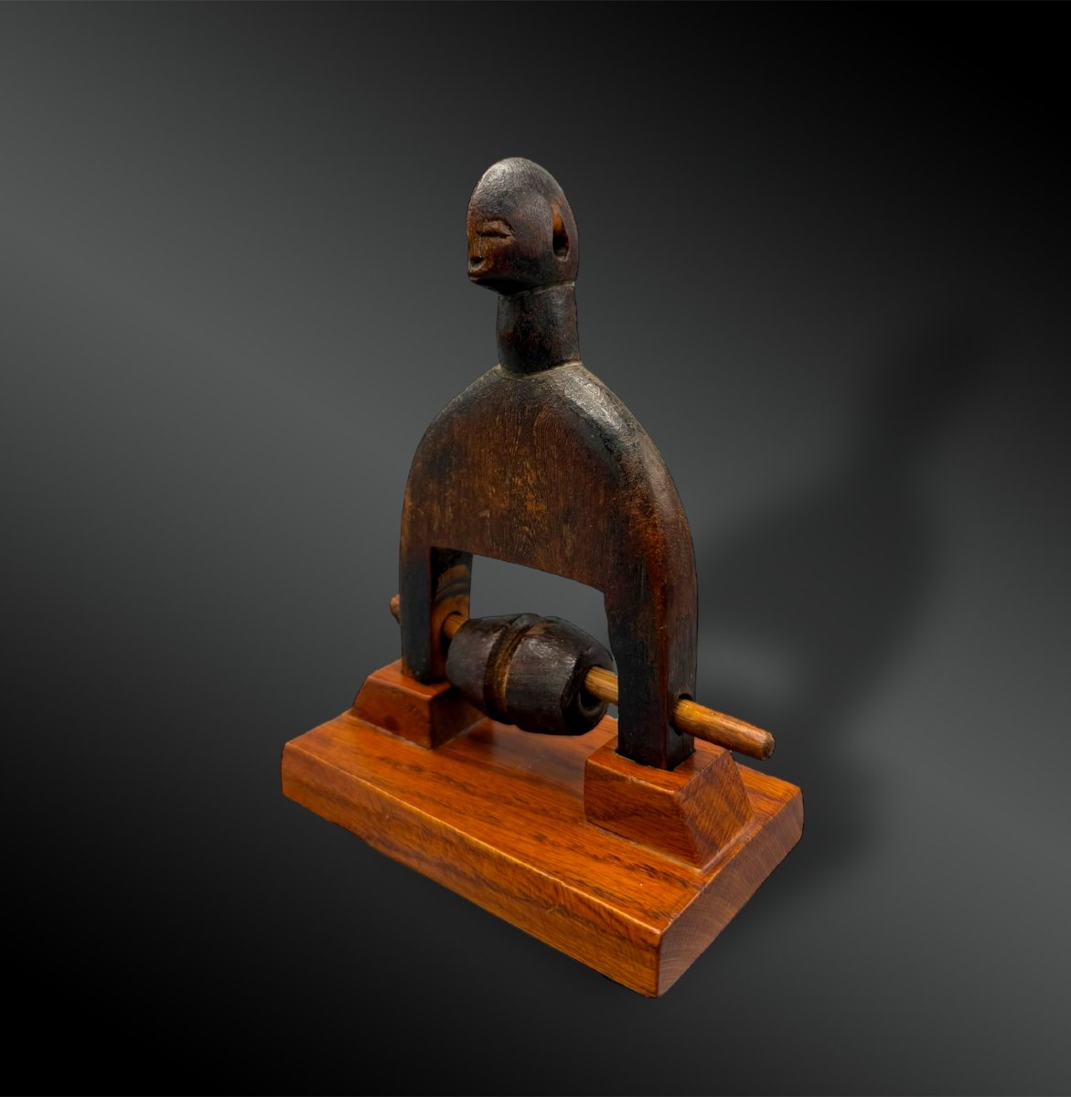 Pulley Stirrup From A Weaving Loom, Animated With A Female Figure, Mossi Culture, Burkina Faso -photo-3