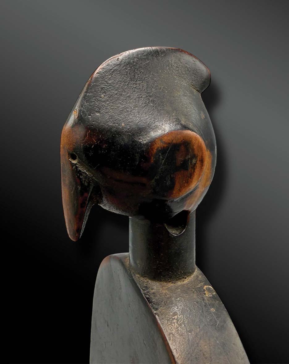 Pulley Stirrup Of A Weaving Loom Animated By A Hornbill Head, Senufo Culture, Ivory Coast-photo-4