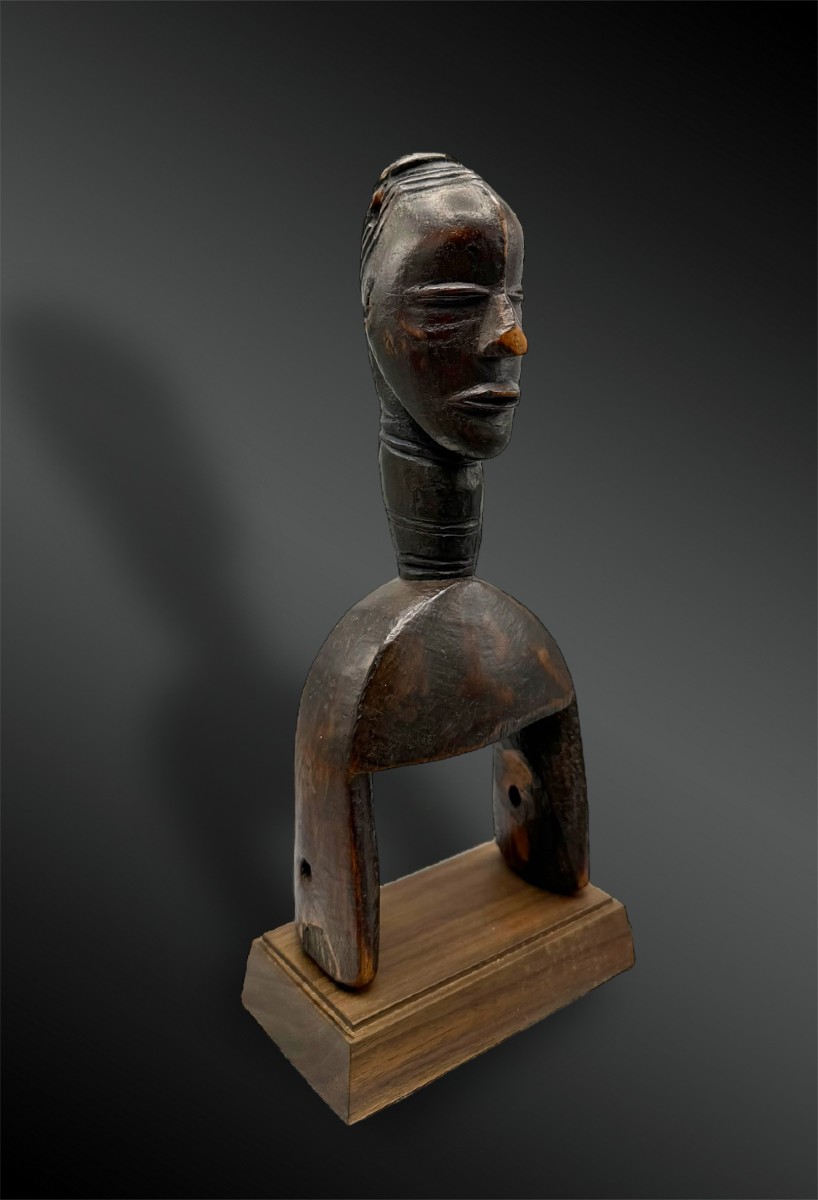 Loom Pulley Stirrup Animated By An Anthropomorphic Figure, Gouro Culture