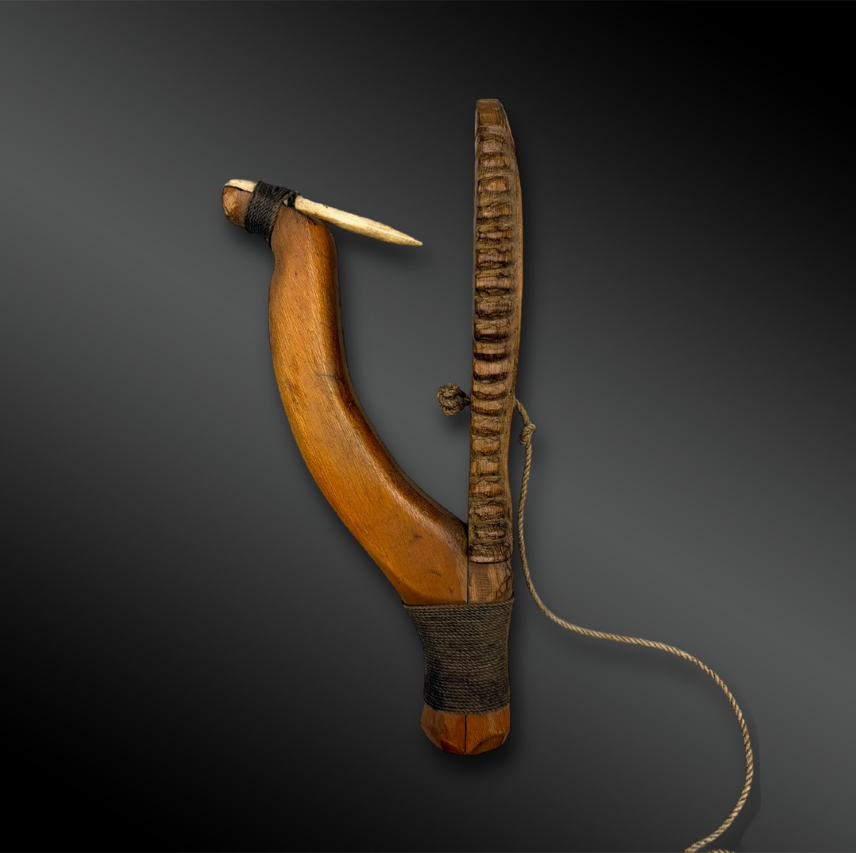 Anthropomozoomophric Fishing Hook - Tlingit Culture, British Columbia-photo-3