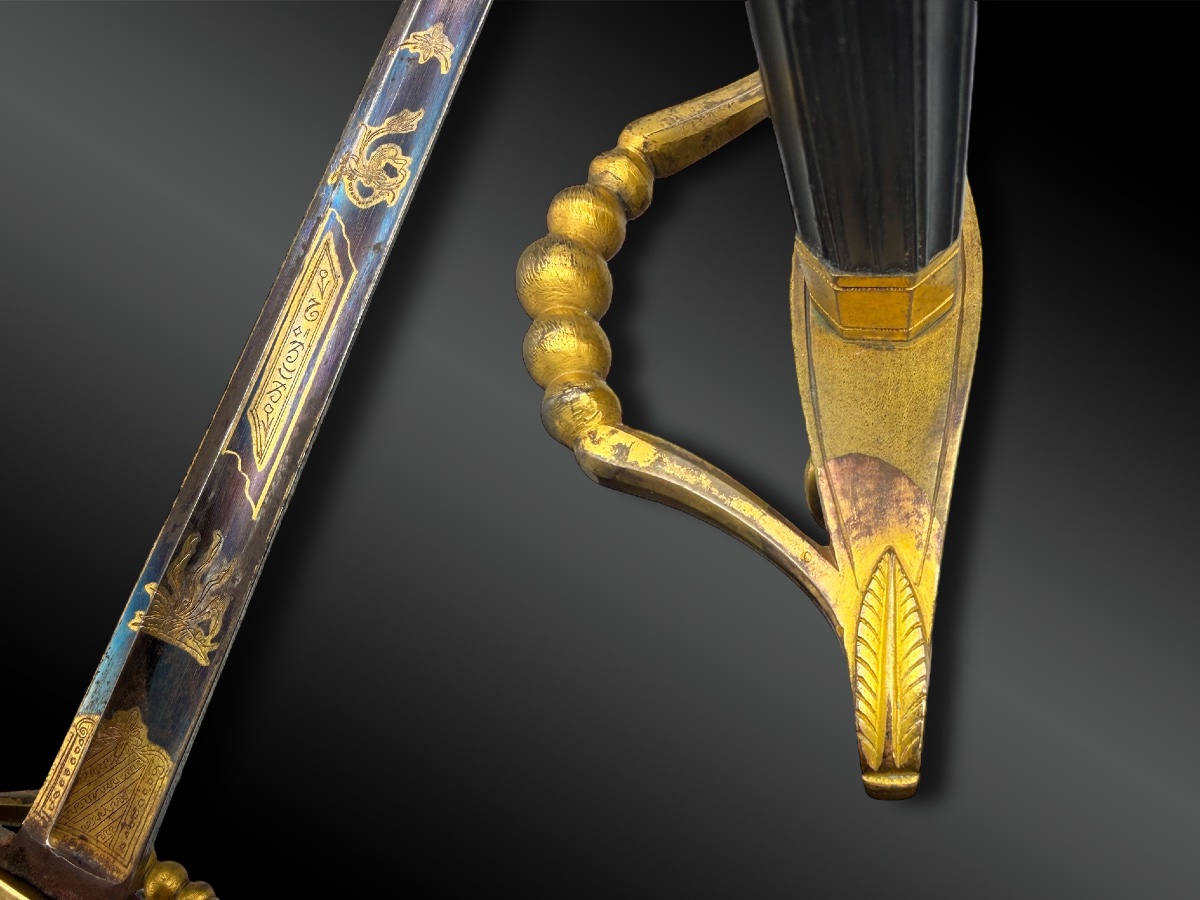 Officer's Sword - France - Consulate Or Early Empire-photo-2