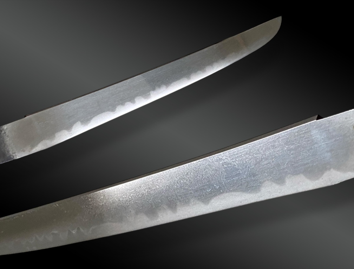 Japanese Sword, Shinto Wakizashi With Koshirae Japan Edo Period (1603-1868).-photo-3