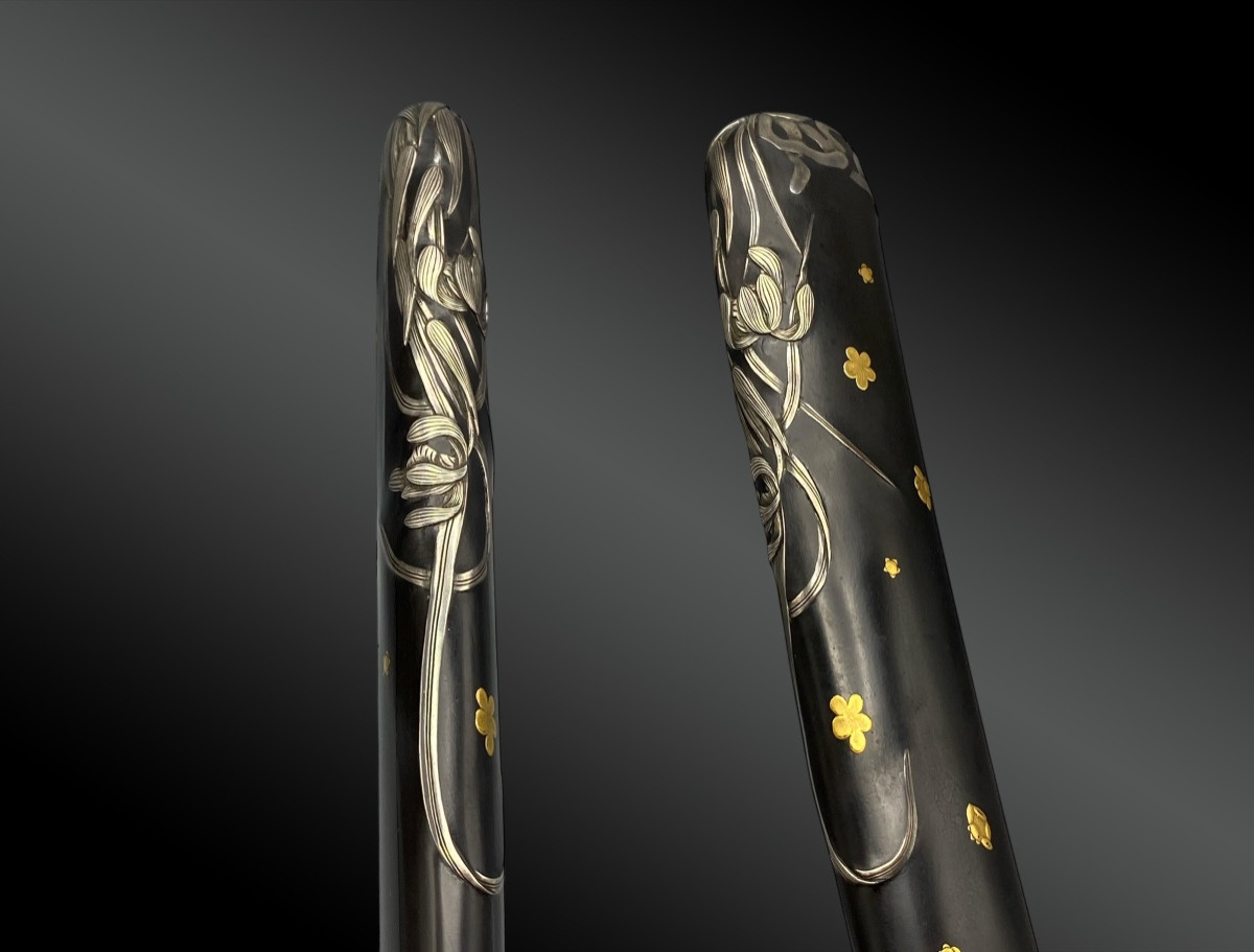 Japanese Sword, Shinto Wakizashi With Koshirae Japan Edo Period (1603-1868).-photo-2