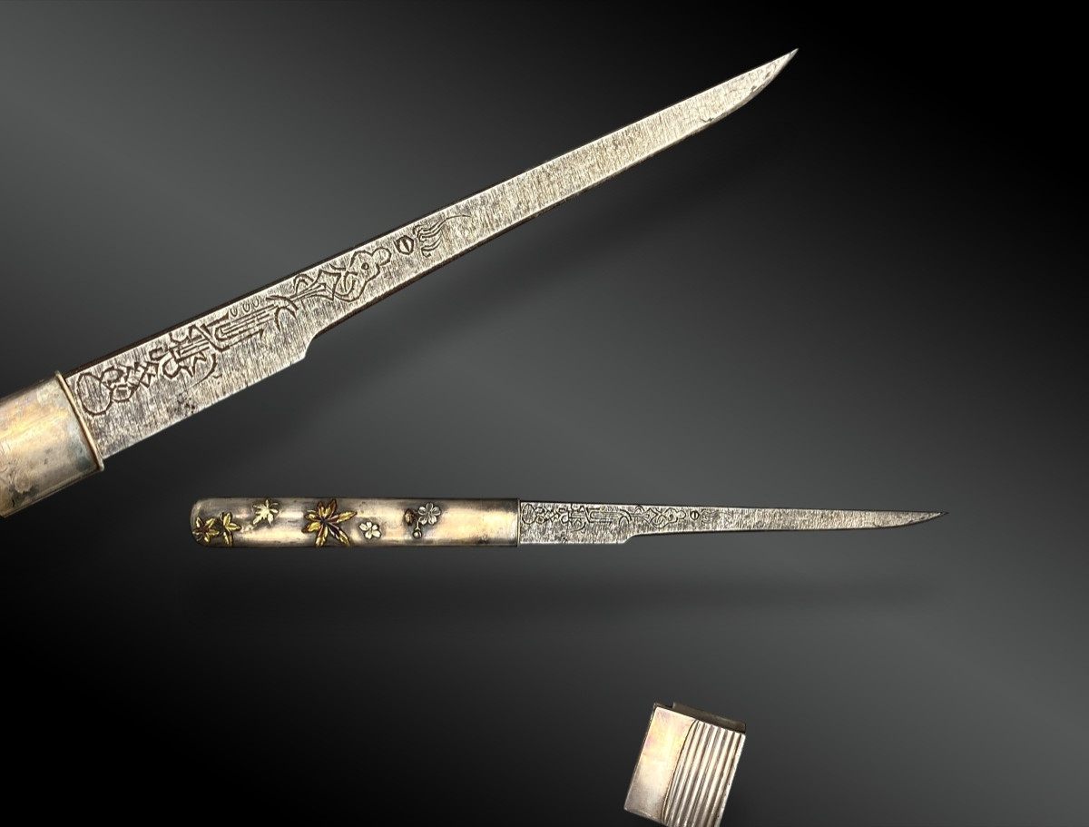 Japanese Sword, Shinto Wakizashi With Koshirae Japan Edo Period (1603-1868).-photo-4