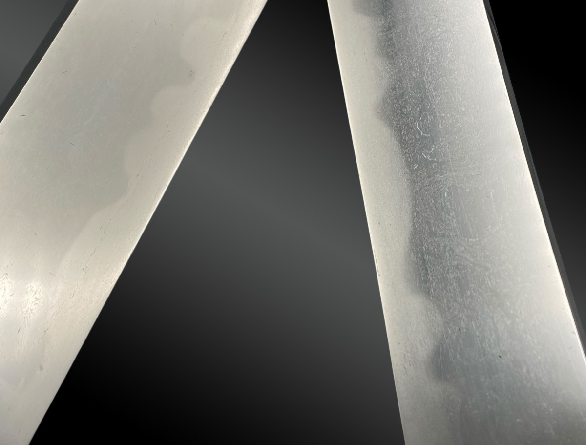 Japanese Sword, Shinto Wakizashi With Koshirae Japan Edo Period (1603-1868).-photo-5