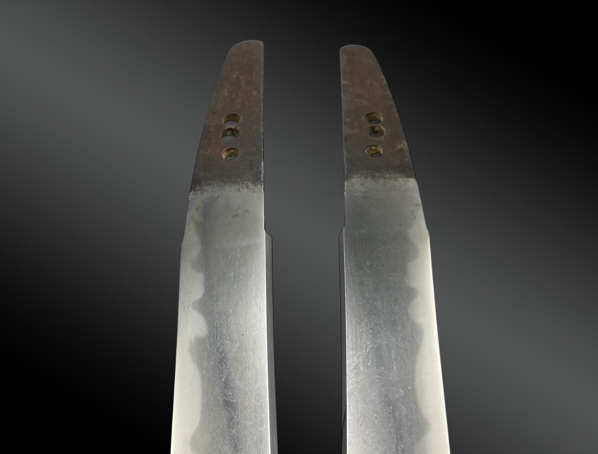 Japanese Sword, Shinto Wakizashi With Koshirae Japan Edo Period (1603-1868).-photo-6