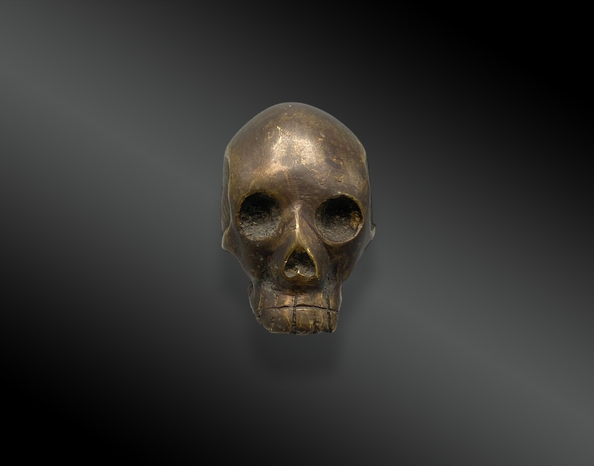 Crâne, Vanité. Cire perdue. Europe, XXème siècle