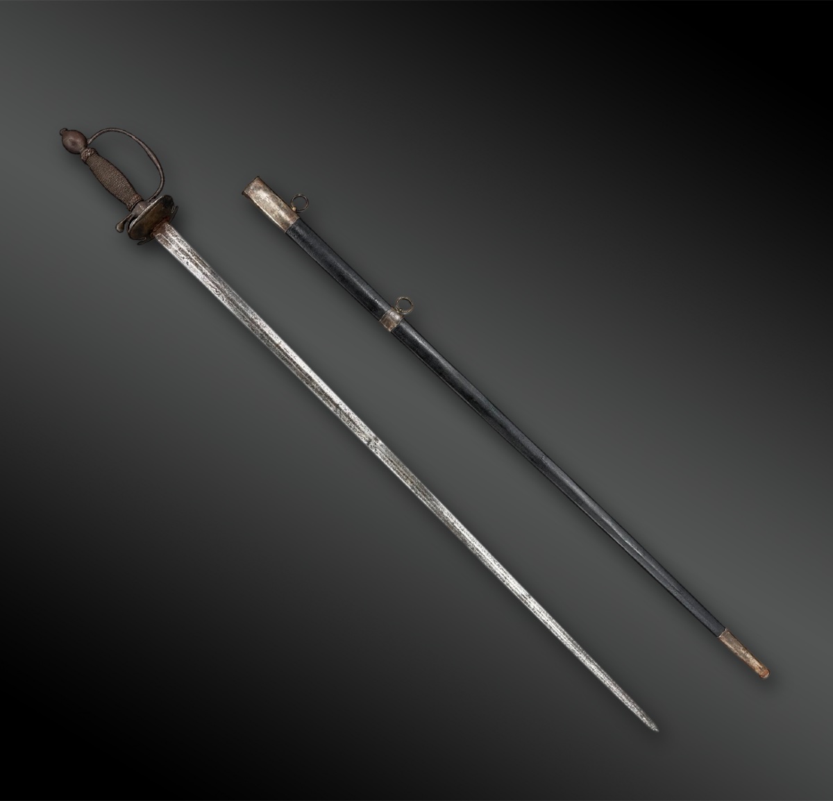 EPÉE d’officier - France - XVIIIème siècle-photo-2