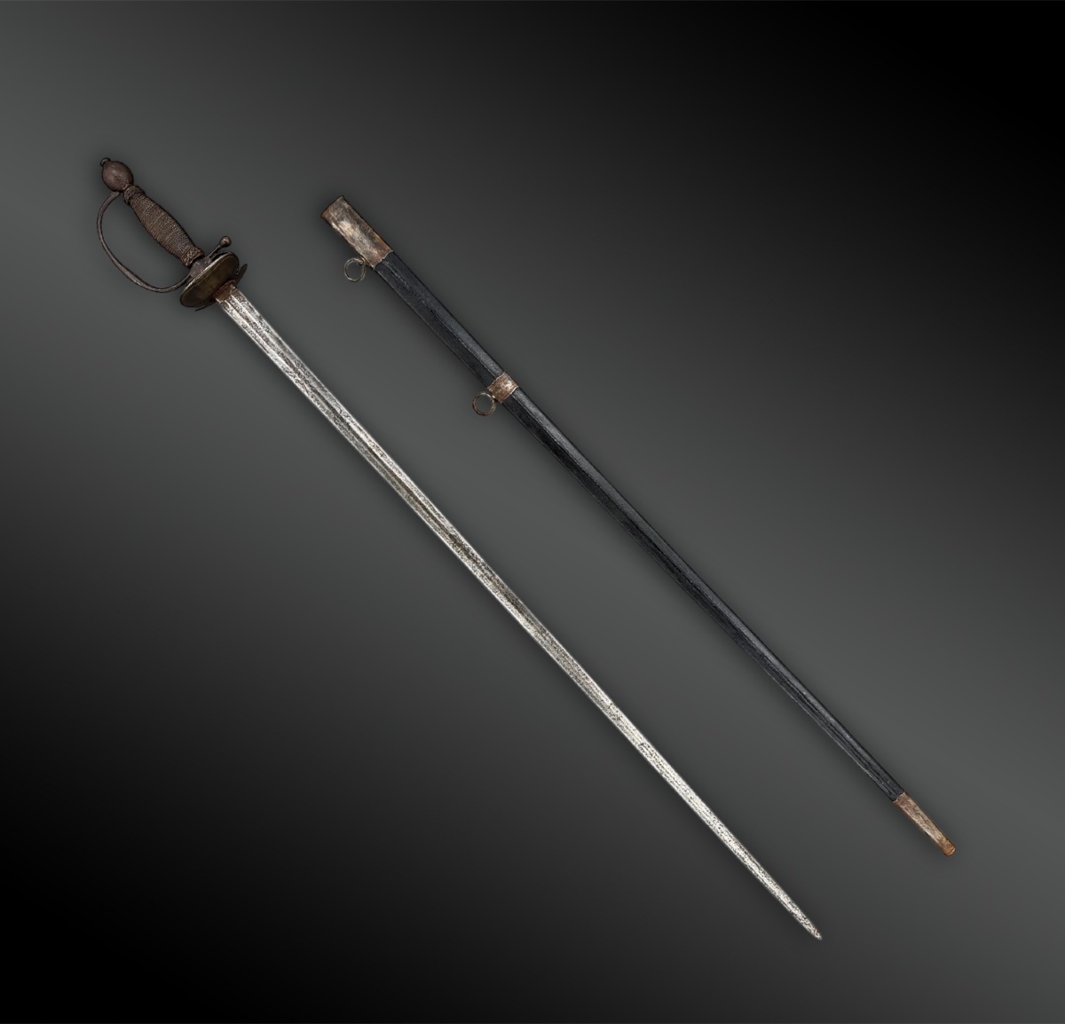 EPÉE d’officier - France - XVIIIème siècle-photo-3