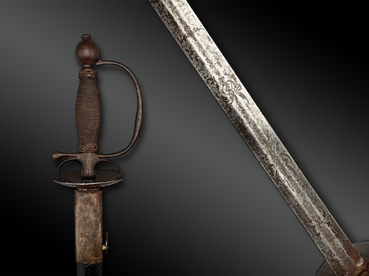 EPÉE d’officier - France - XVIIIème siècle-photo-4