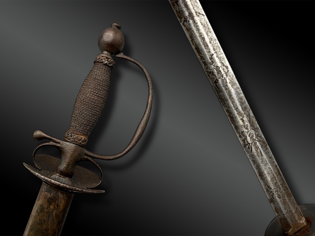 EPÉE d’officier - France - XVIIIème siècle-photo-1