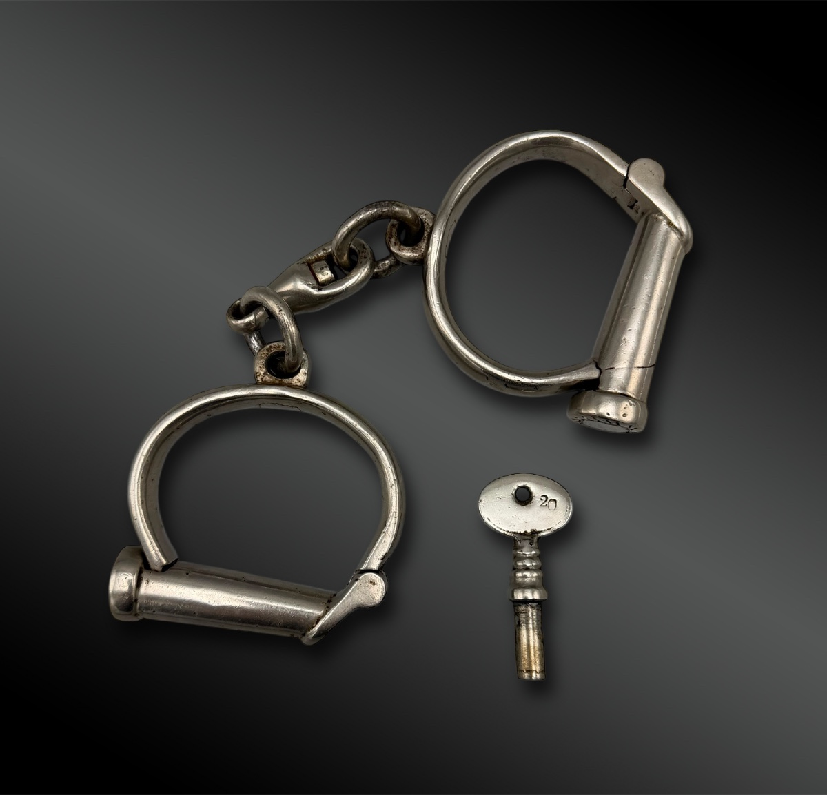 Pair Of Handcuffs Or Restraints - United States - Circa 1940
