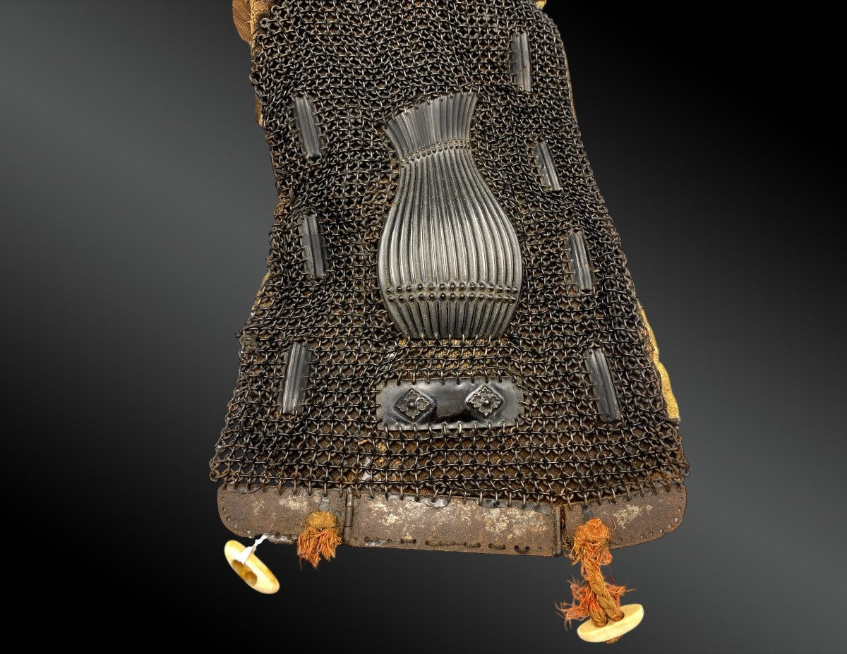 PAIRE DE MANCHES D’ARMURE JAPONAISE « KOTE »  Japon, Période Edo (1603-1868)-photo-4