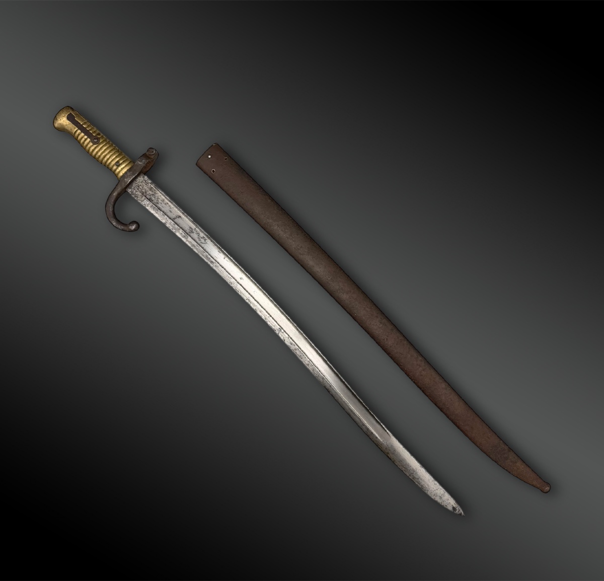 Chassepot Model 1866 Sword-bayonet - France - 19th Century