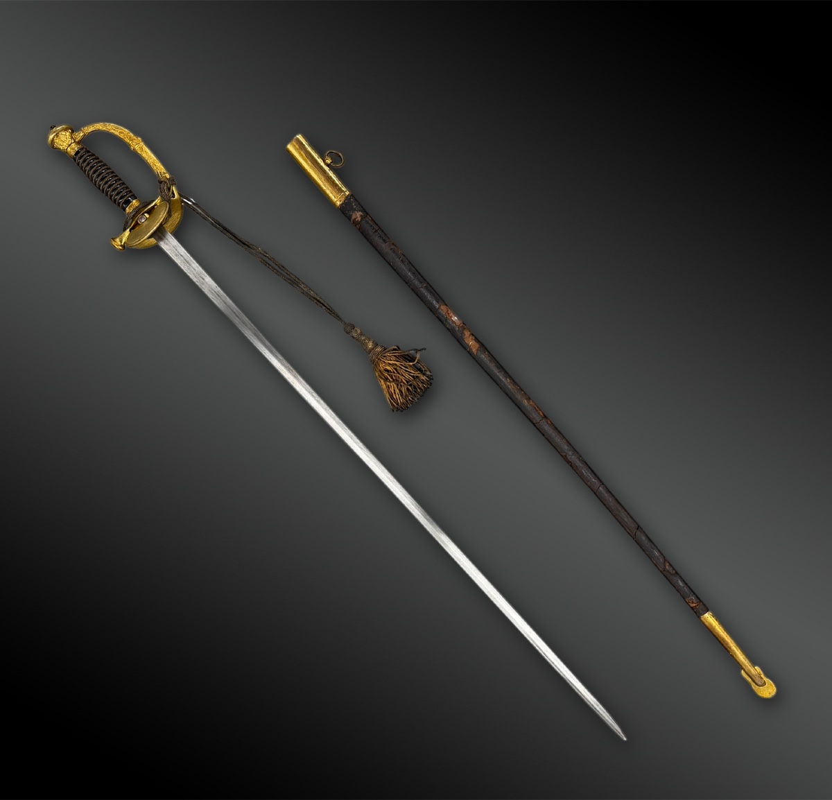 Naval Officer's Sword And Those Of Naval Control Officials - France-photo-1