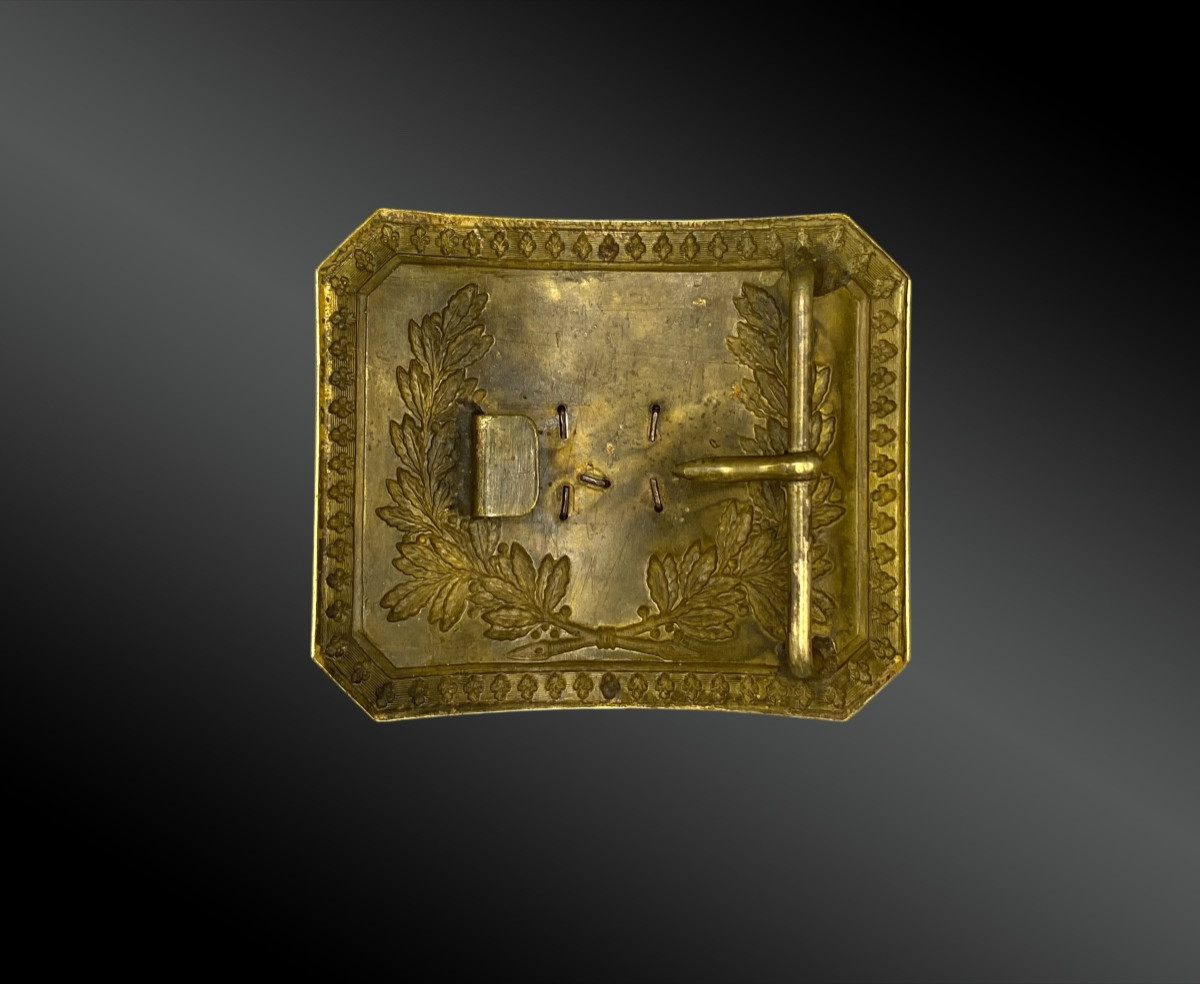 National Guard Infantry Or Legion Officer's Belt Plate-photo-3