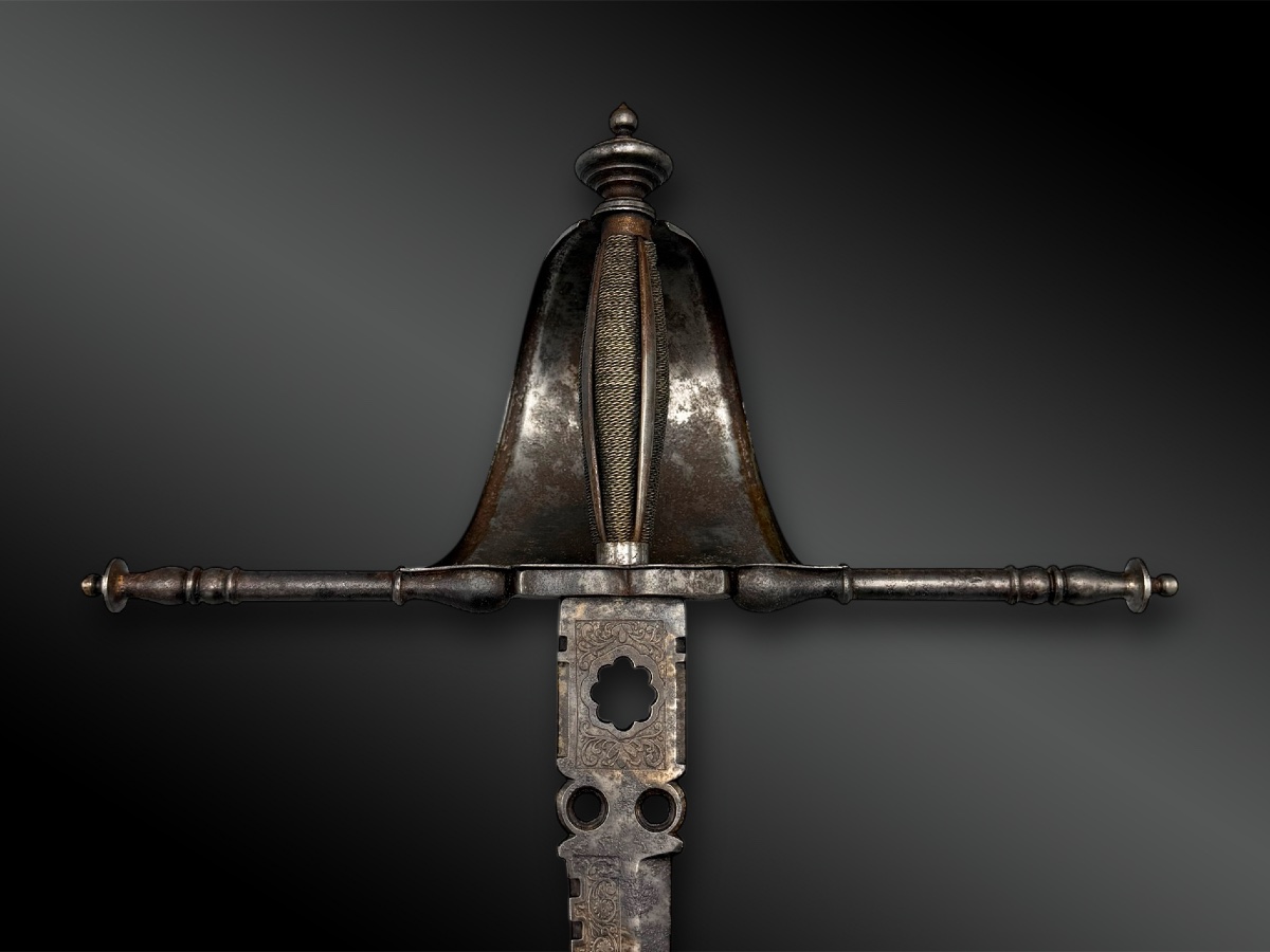 Left-hand Dagger - Toledo, Spain - 19th Century-photo-2