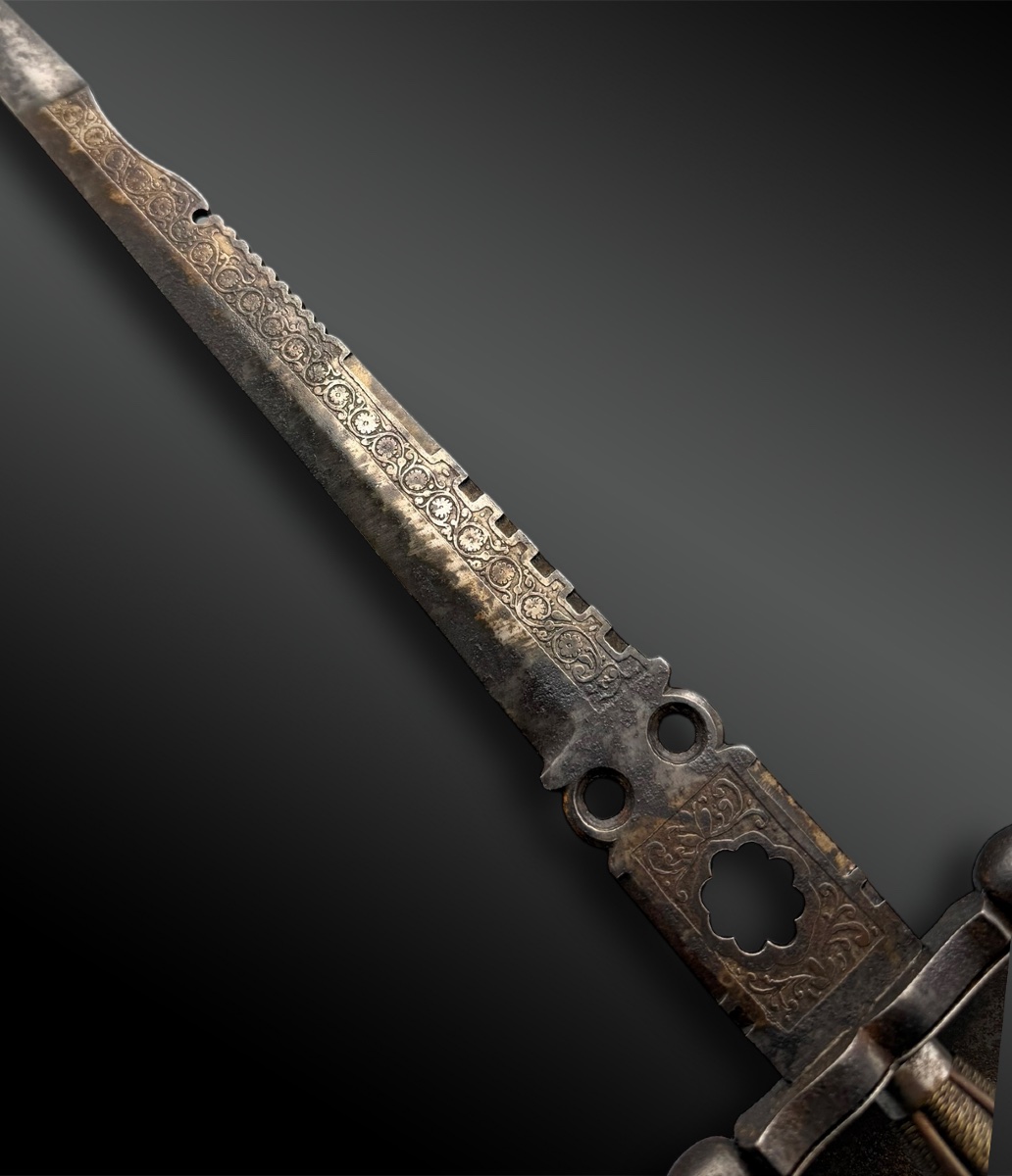 Left-hand Dagger - Toledo, Spain - 19th Century-photo-4