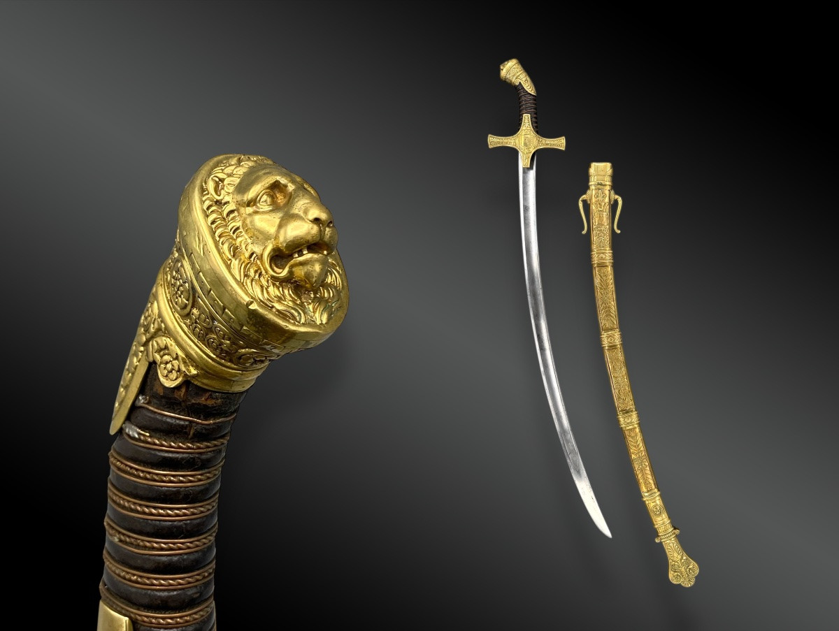 SABRE DE TAMBOUR-MAJOR, MODÈLE 1822, MODIFIÉ SOUS LA MONARCHIE DE JUILLET.-photo-2