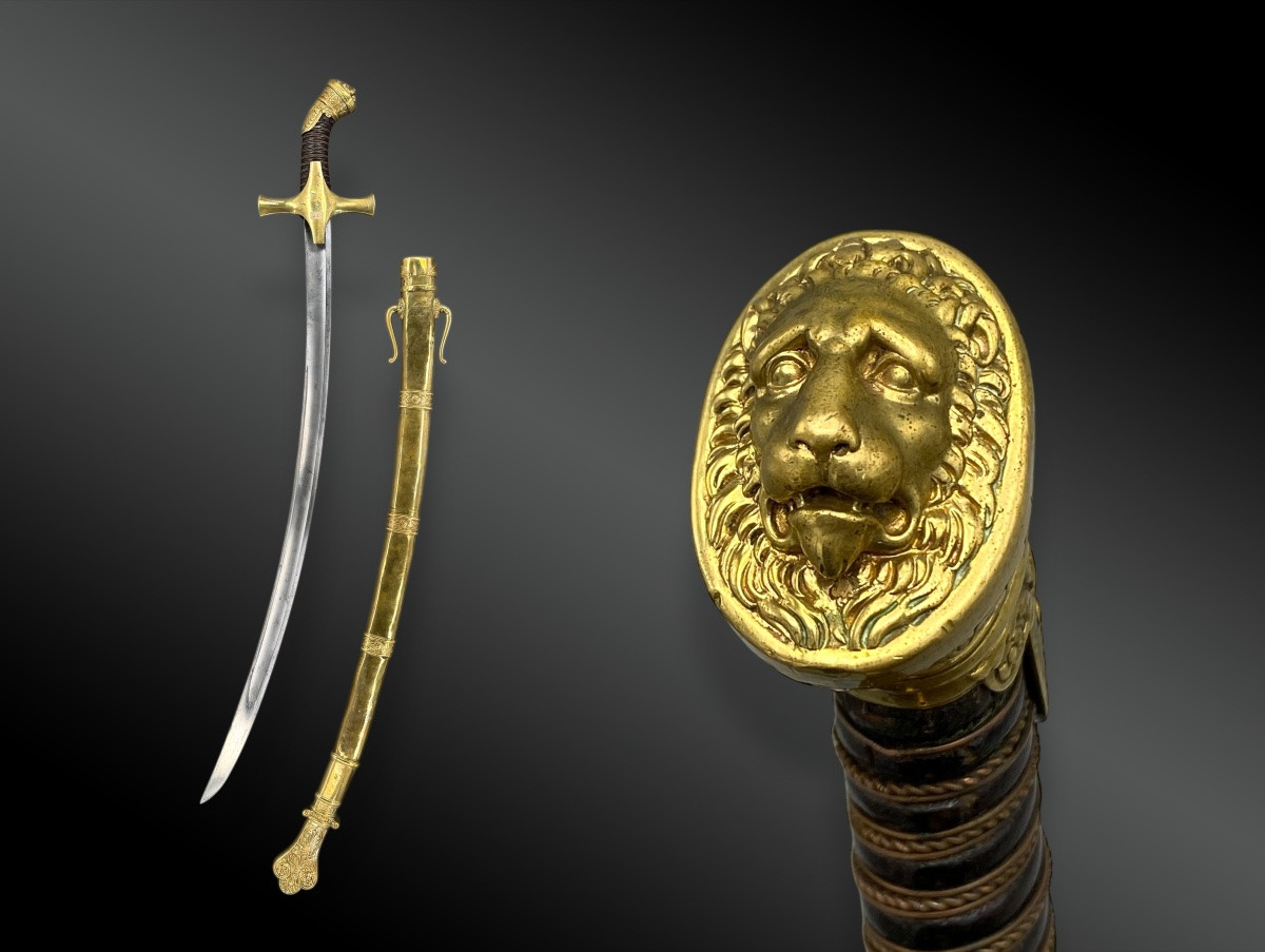 SABRE DE TAMBOUR-MAJOR, MODÈLE 1822, MODIFIÉ SOUS LA MONARCHIE DE JUILLET.-photo-4