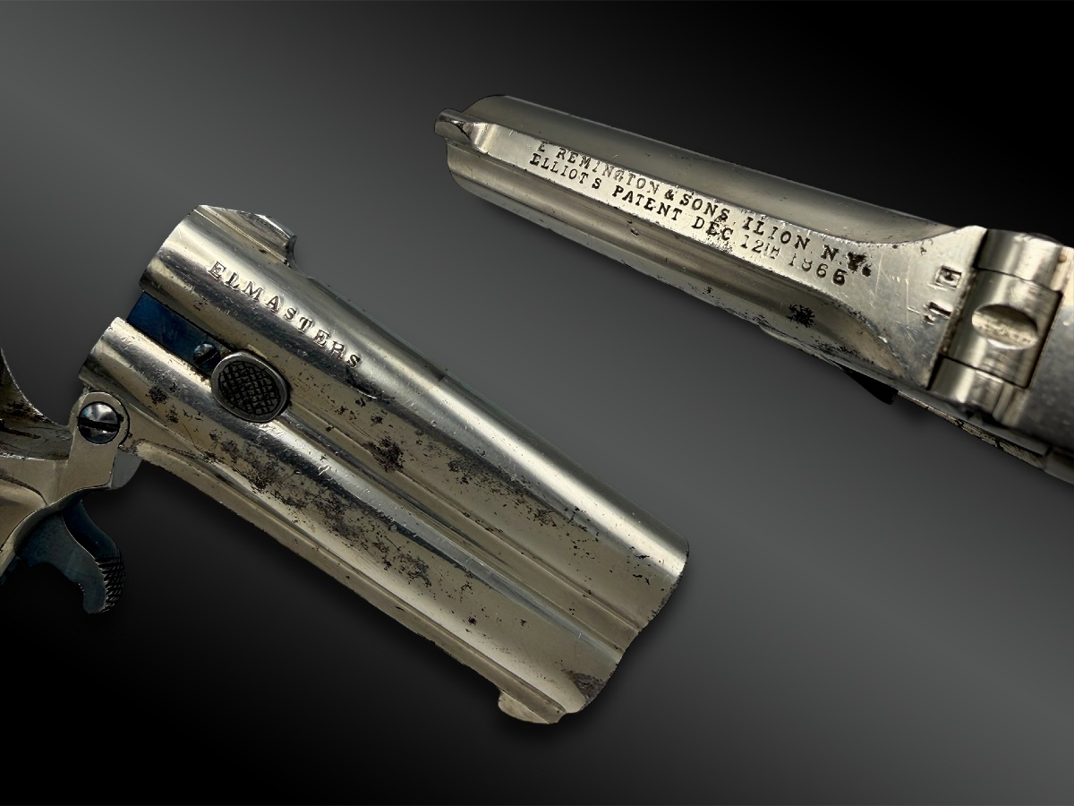 PISTOLET Remington Deringer Over Under modèle N°1 - Etats-Unis - 1866-photo-2