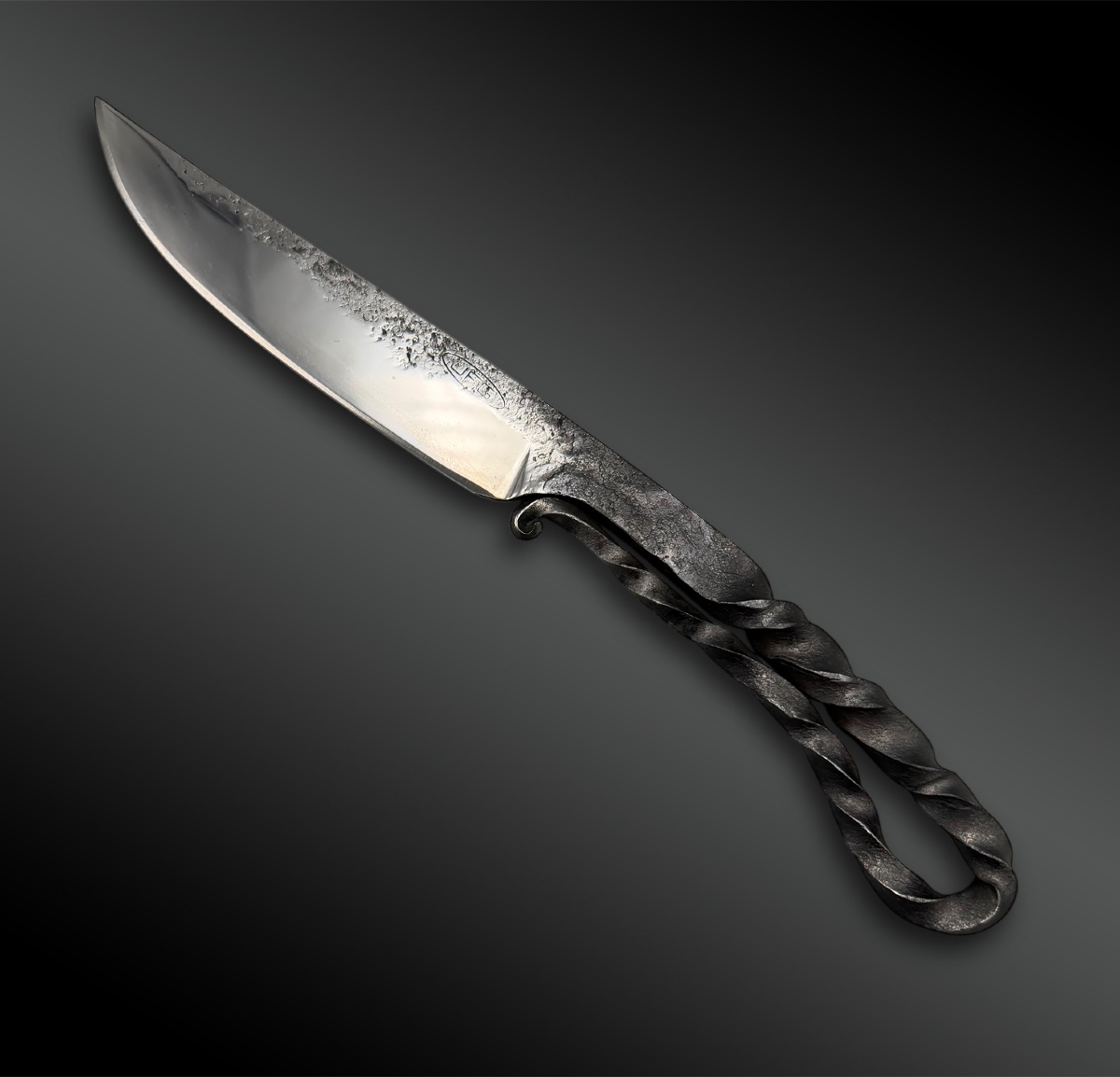 COUTEAU pliant intégral signé JFG - France - XXème siècle