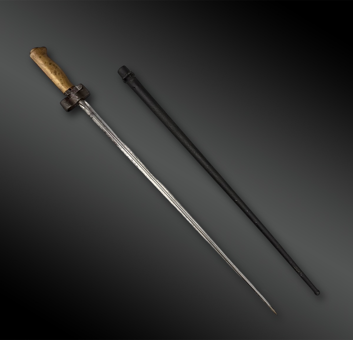 EPÉE-BAÏONNETTE modèle 1886-15 - France - XIXème siècle-photo-4