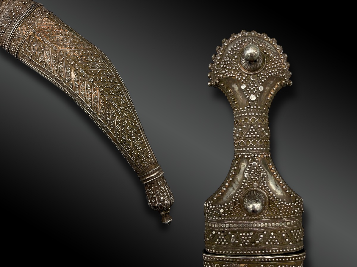 Dagger Called Jambiya - Yemen - 19th Century-photo-2