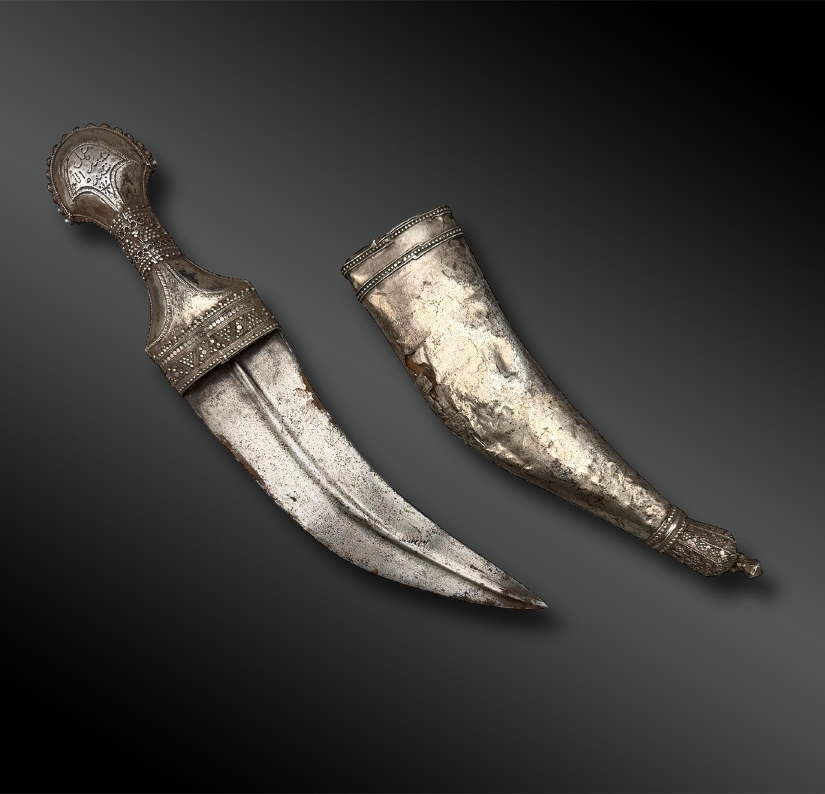 Dagger Called Jambiya - Yemen - 19th Century-photo-3