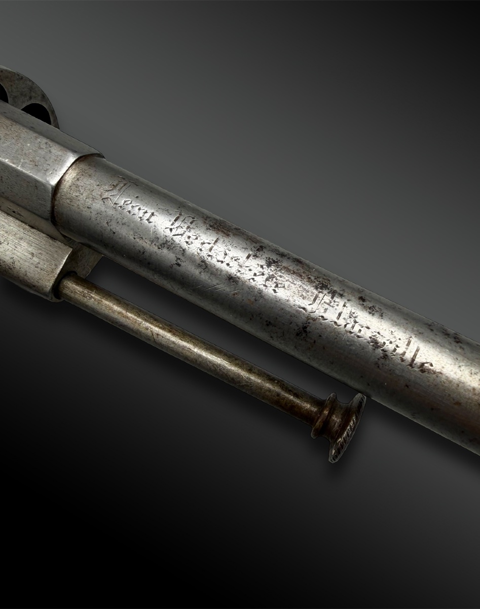 Revolver type Lefaucheux - Belgique - XIXème siècle-photo-2