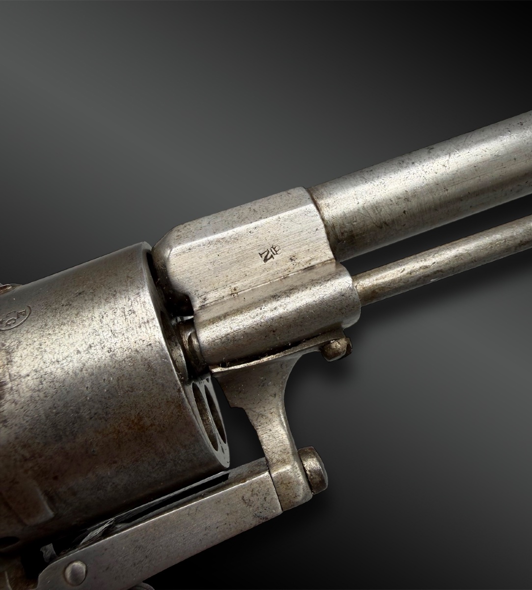 Revolver type Lefaucheux - Belgique - XIXème siècle-photo-3