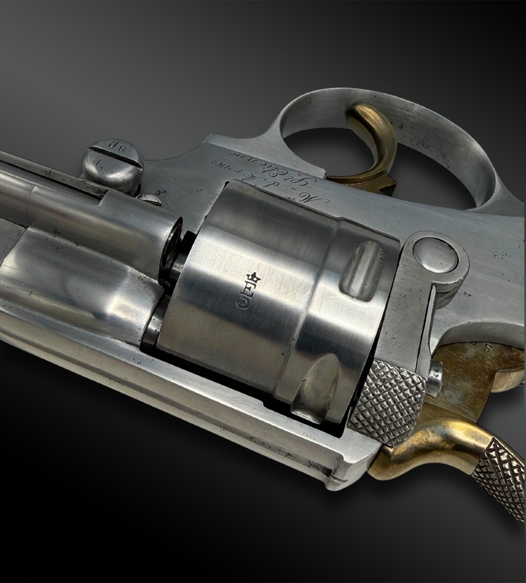 Revolver Modèle 1873, de la Manufacture d’Armes De Saint-Etienne - France - XIXème siècle-photo-4