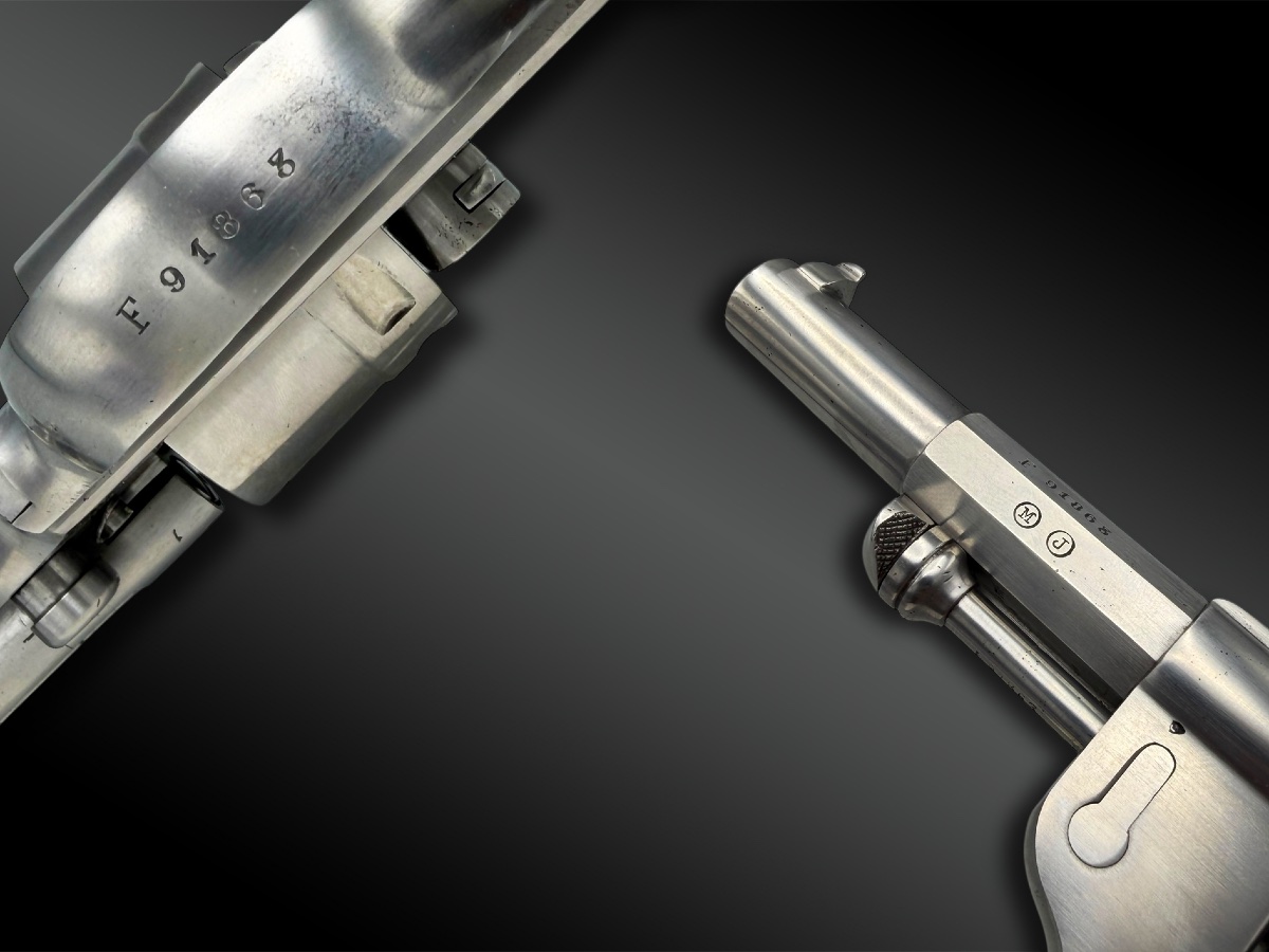 Revolver Modèle 1873, de la Manufacture d’Armes De Saint-Etienne - France - XIXème siècle-photo-2