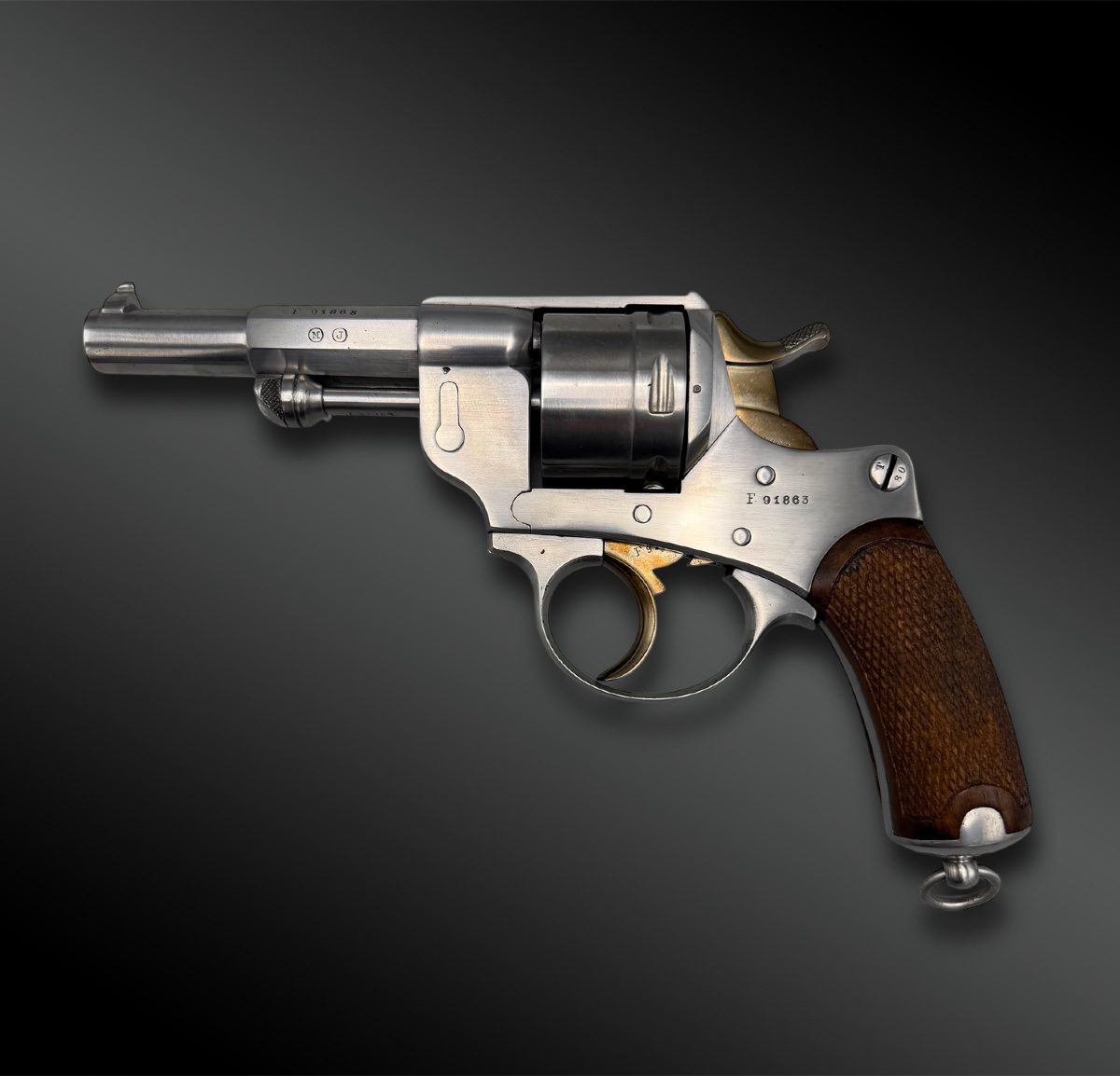 Revolver Modèle 1873, de la Manufacture d’Armes De Saint-Etienne - France - XIXème siècle-photo-7