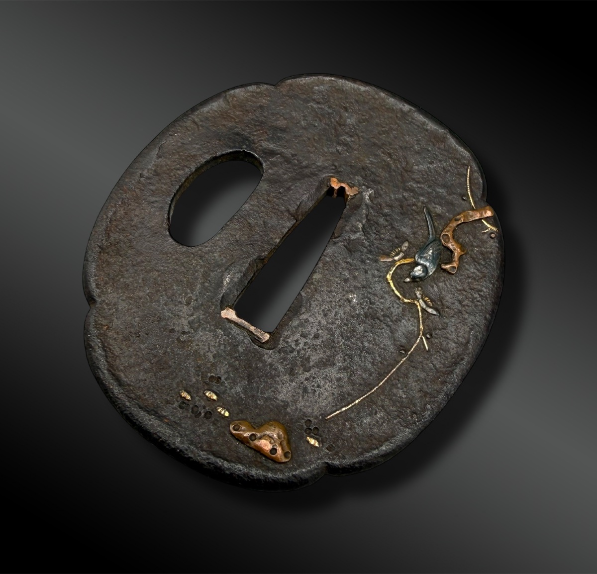 Tsuba Mokko Gata - Japan - Edo Period (1603-1868)-photo-3
