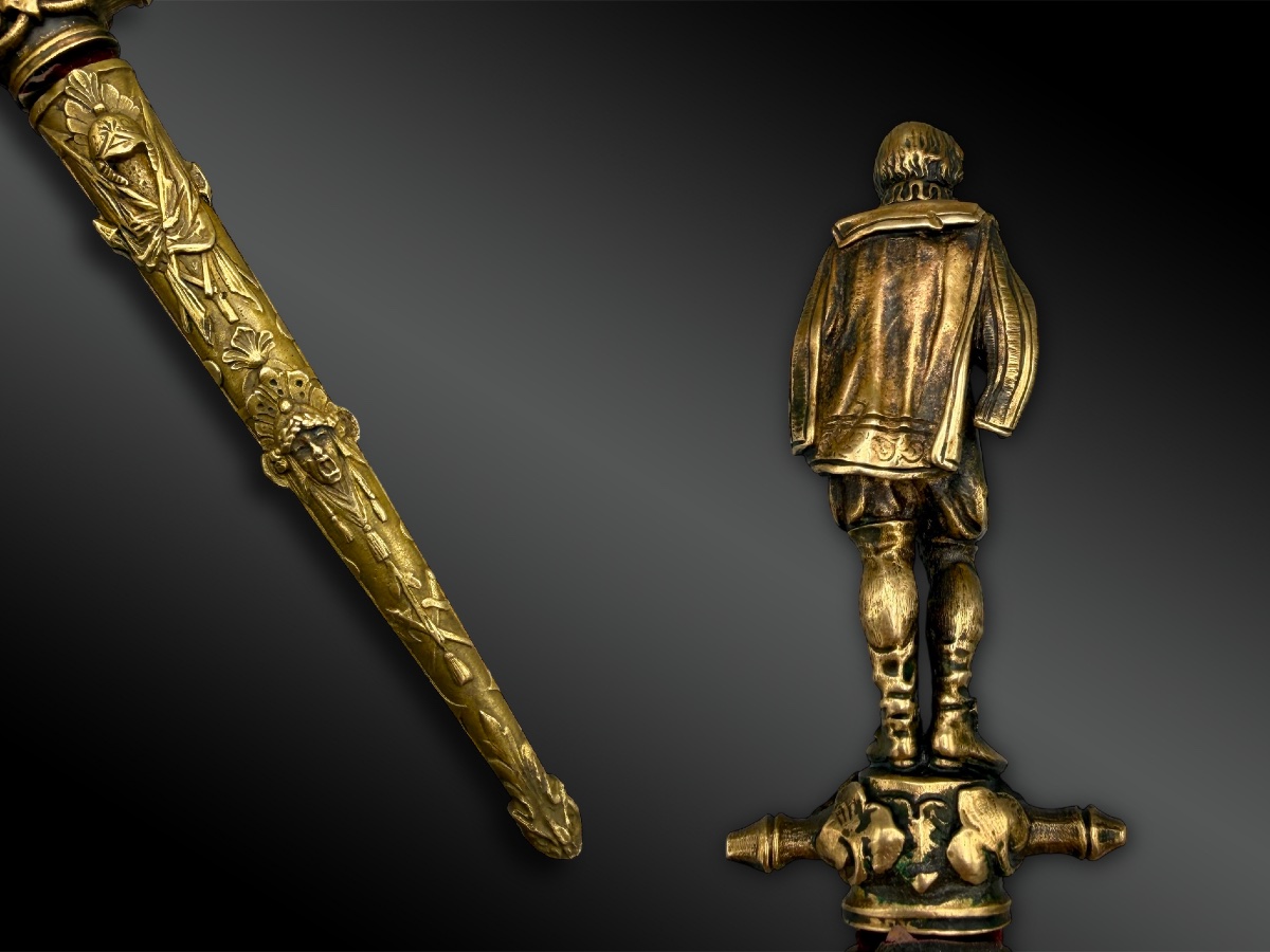 Romantic Dagger - Europe - 19th Century-photo-4