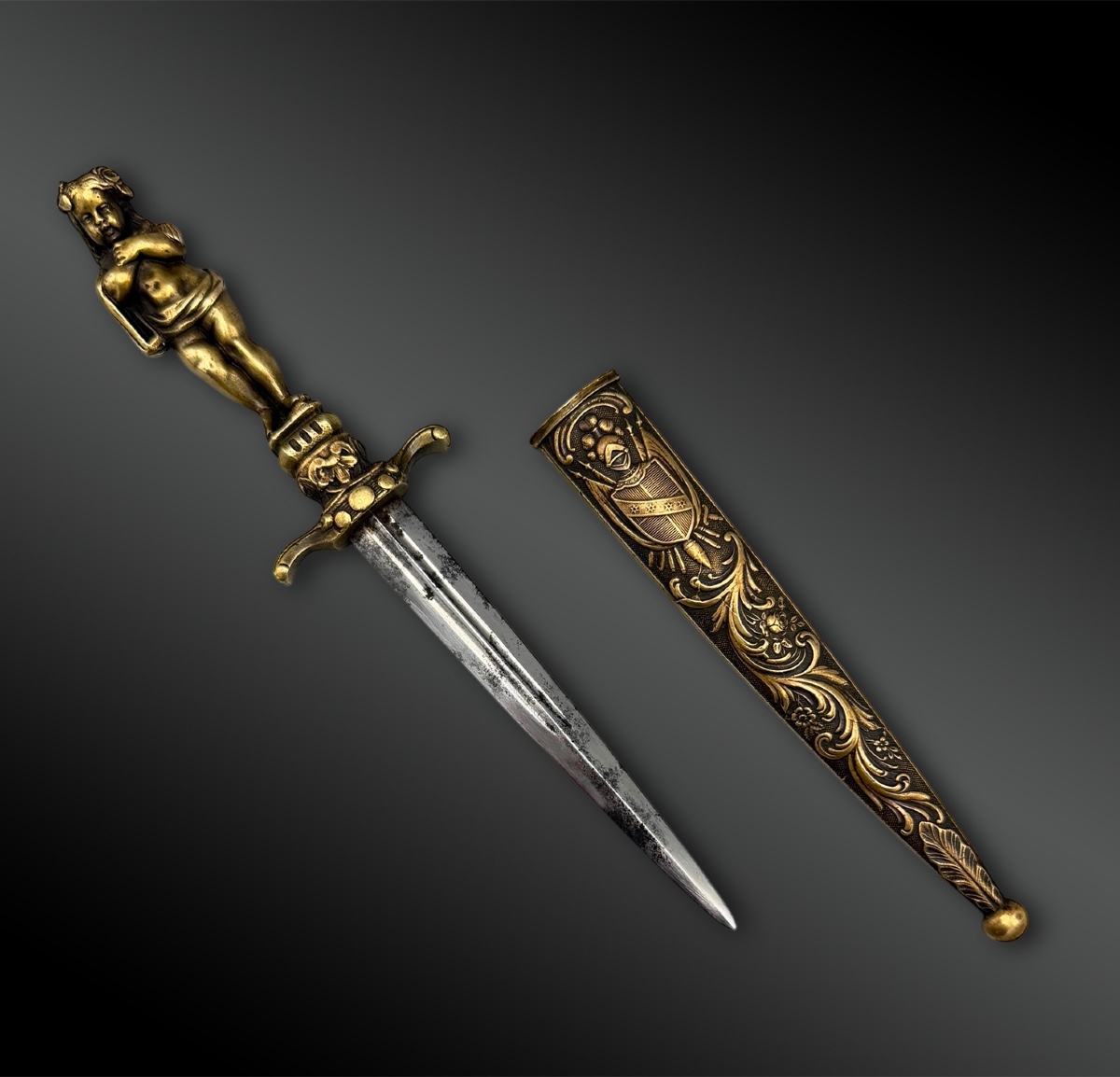 Romantic Dagger - Europe - 19th Century