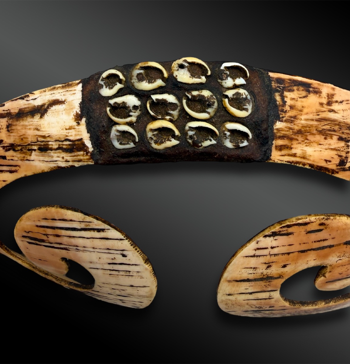 Nose Ornament Called Bipane - Asmat Culture, Papua New Guinea - First Half Of The 20th Century -photo-3