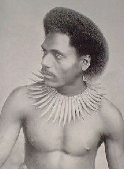 Wasekaseka Style Necklace - Fiji Islands Archipelago - First Half Of The 20th Century-photo-1