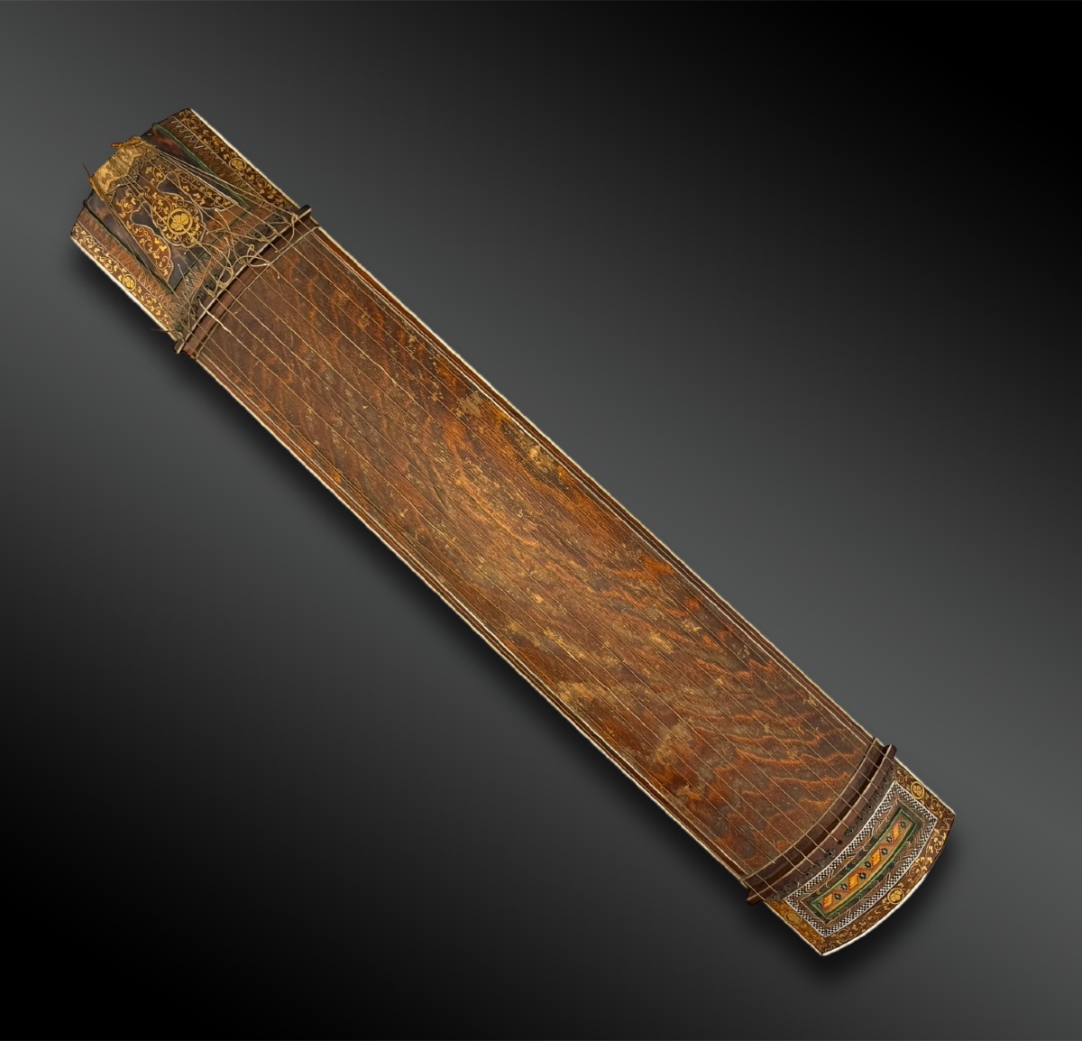 Table Zither Called Koto - Japan - Meiji Period (1868-1910)-photo-2