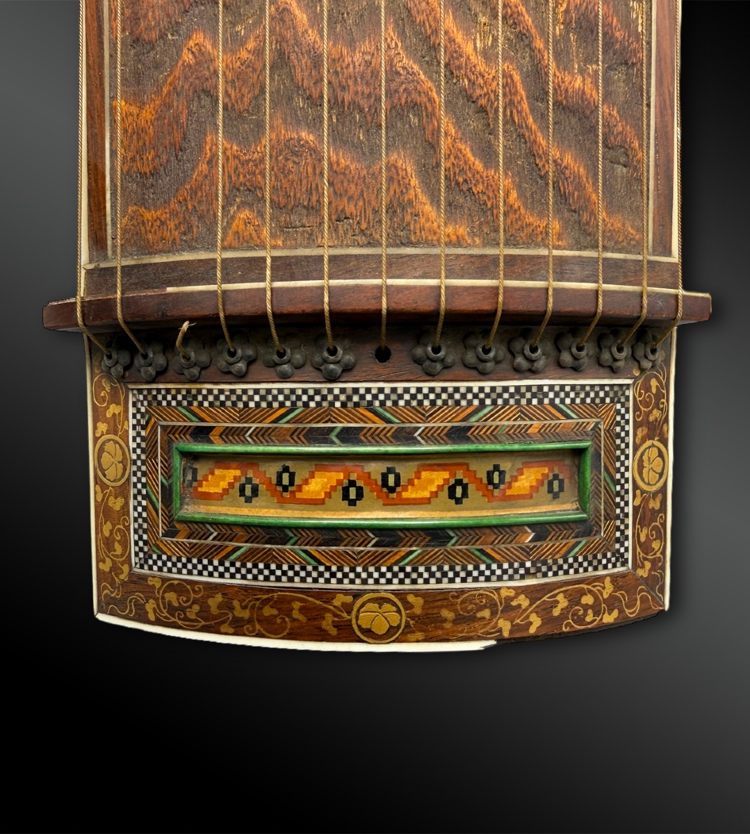 Table Zither Called Koto - Japan - Meiji Period (1868-1910)-photo-4