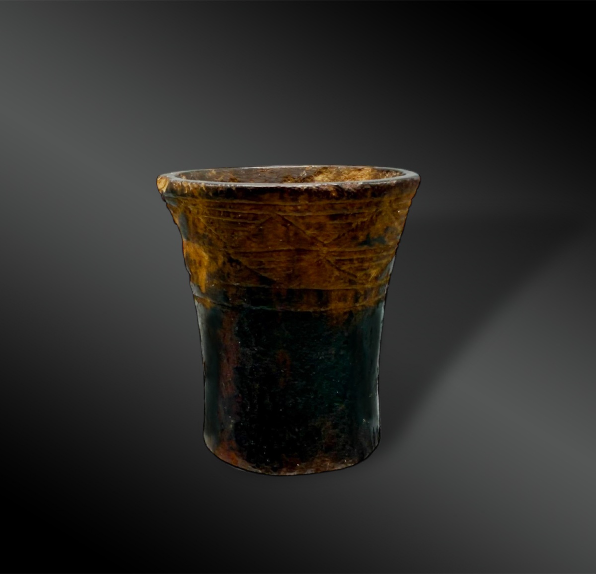 Small Ceremonial Cup Called Kero - Peru And Salta Province, Argentina - Circa 1400-1550 -photo-2