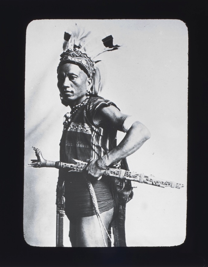 Headhunter's Sword Called Mandau - Borneo Island, Indonesia - 19th Century Or Earlier-photo-5