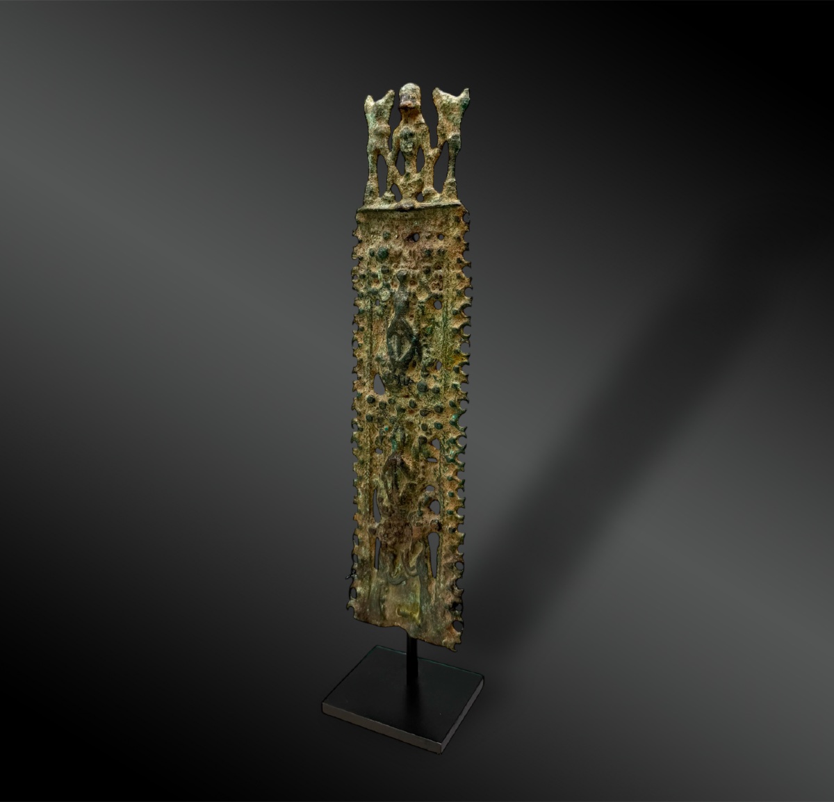 Historiated Plaque Of The Cosmogony - Dogon Culture, Mali - 18th Century Or Earlier-photo-1