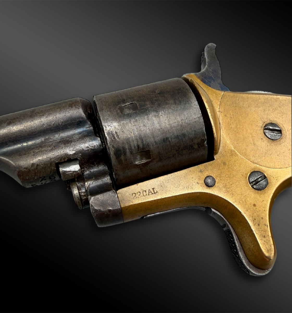 REVOLVER Colt Open Top, Cal.22 - Etats-Unis - 1874-photo-4