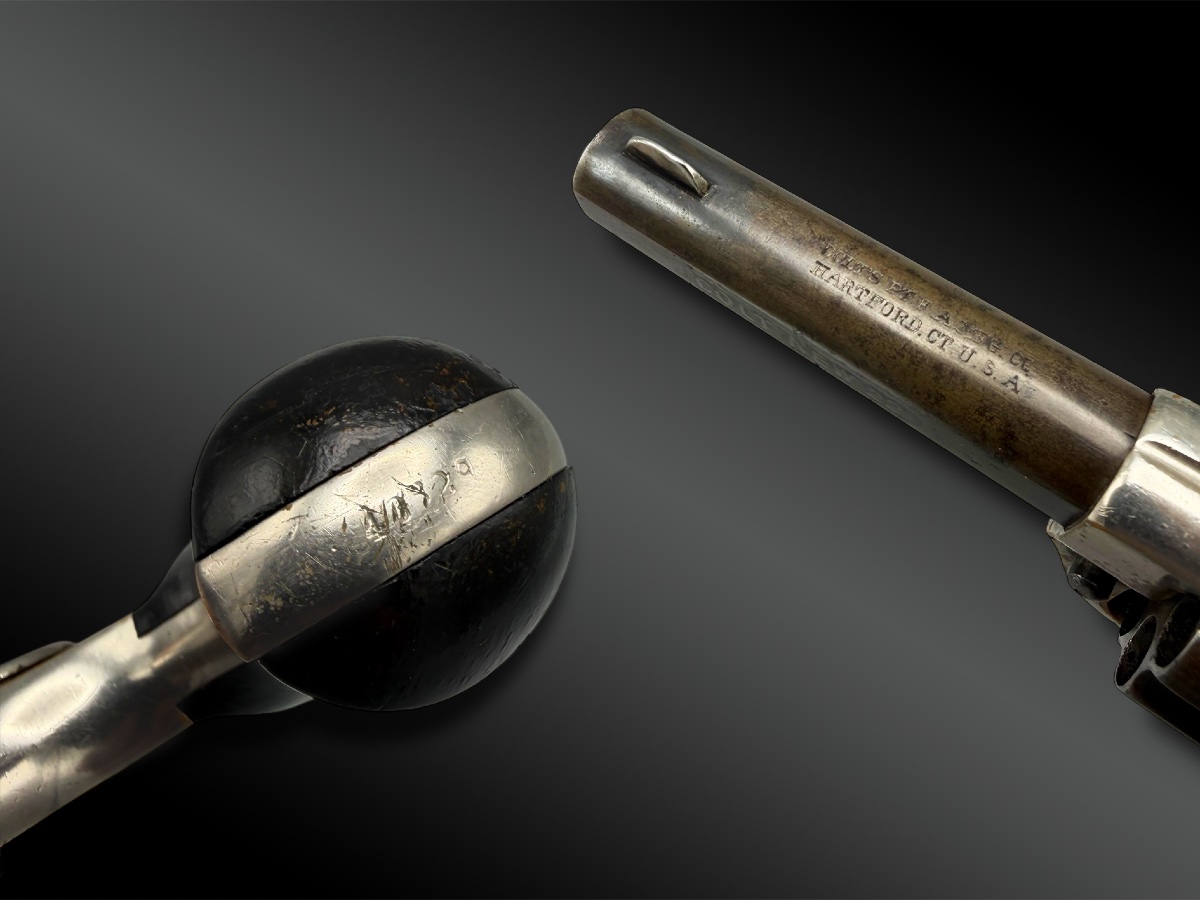 REVOLVER Colt The New Line, deuxième modèle, Cal.22 - Etats-Unis - 1877-photo-2