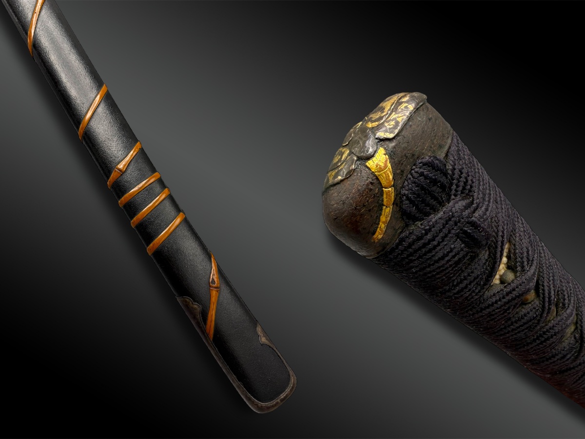 Sword Called A Katana, Attributed To Kono Tameie, With Nbthk Certificate - Japan - 17th Century-photo-3