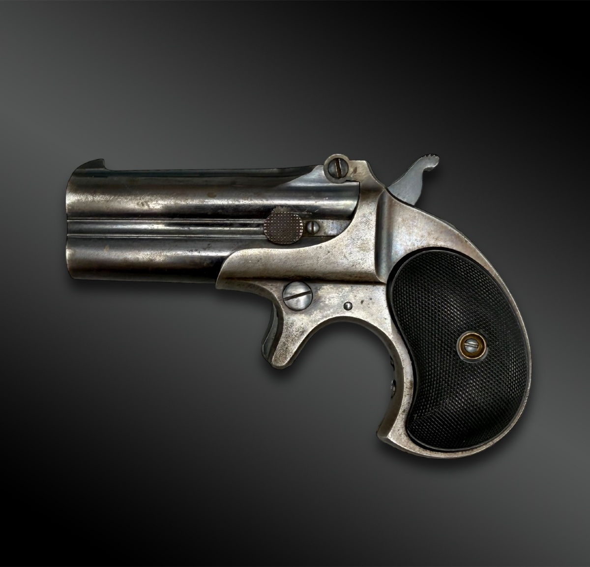 PISTOLET Remington Deringer Over Under modèle N°3 - Etats-Unis - 1888-1912-photo-4