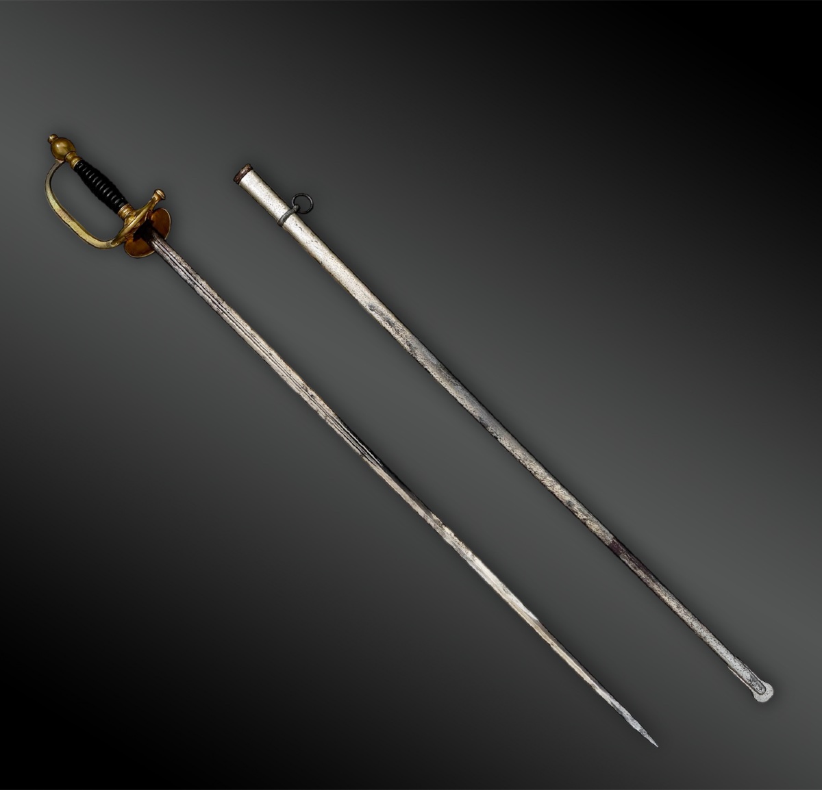 Sword Of A Junior Officer Of The Engineering Corps And The Engineering Administration - France - Third Republic-photo-2